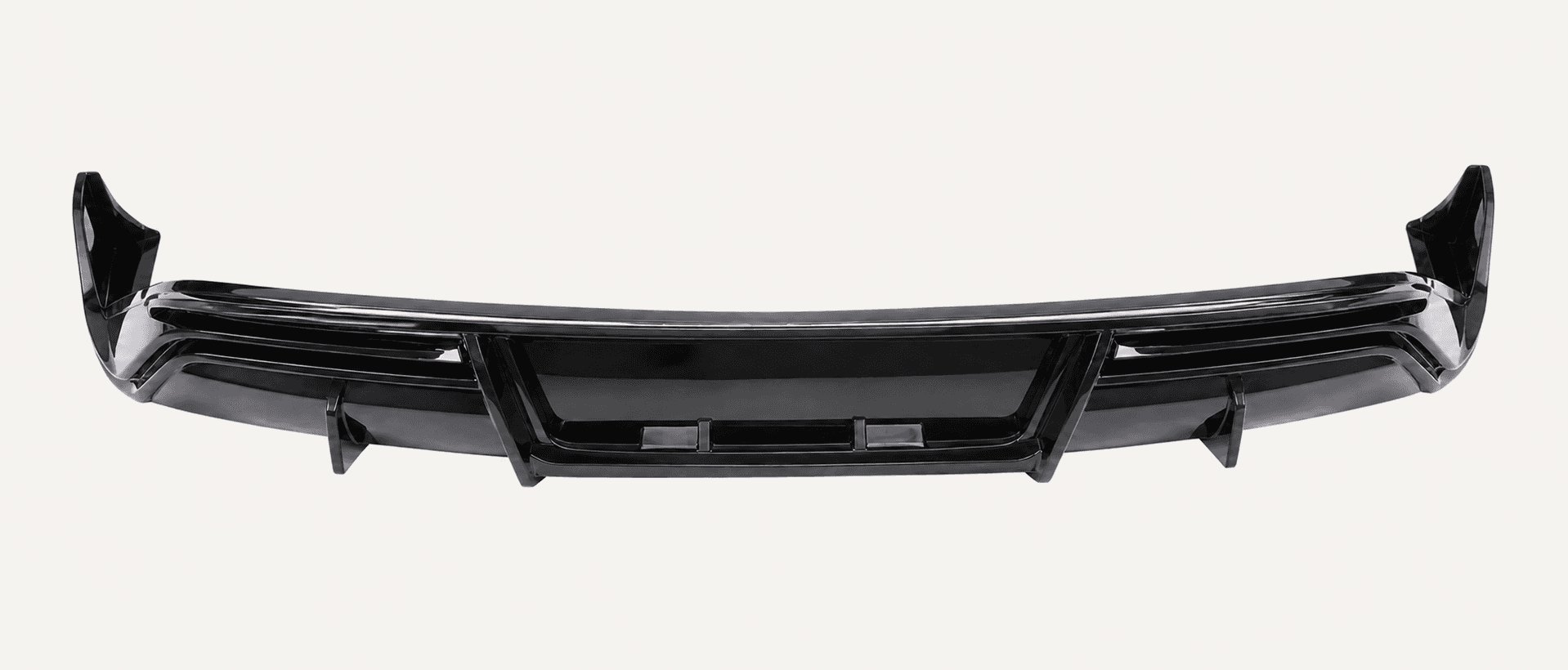 Gloss black BYD SEAL rear lip shown as a standalone part